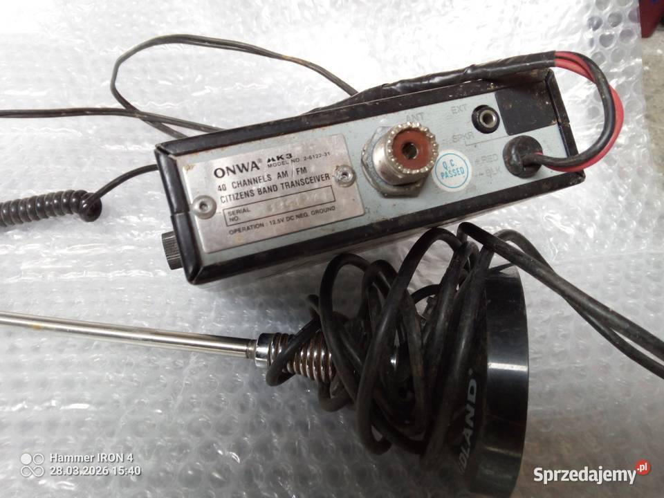 CB stare radio Onwa MK3 Fiat Polonez Żuk Star podkarpackie Przemyśl