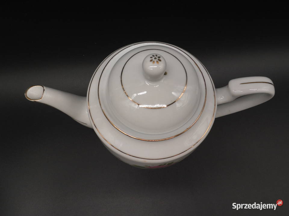 Kultowy DzbanekImbryk w Róże Chińska Porcelana Raszków