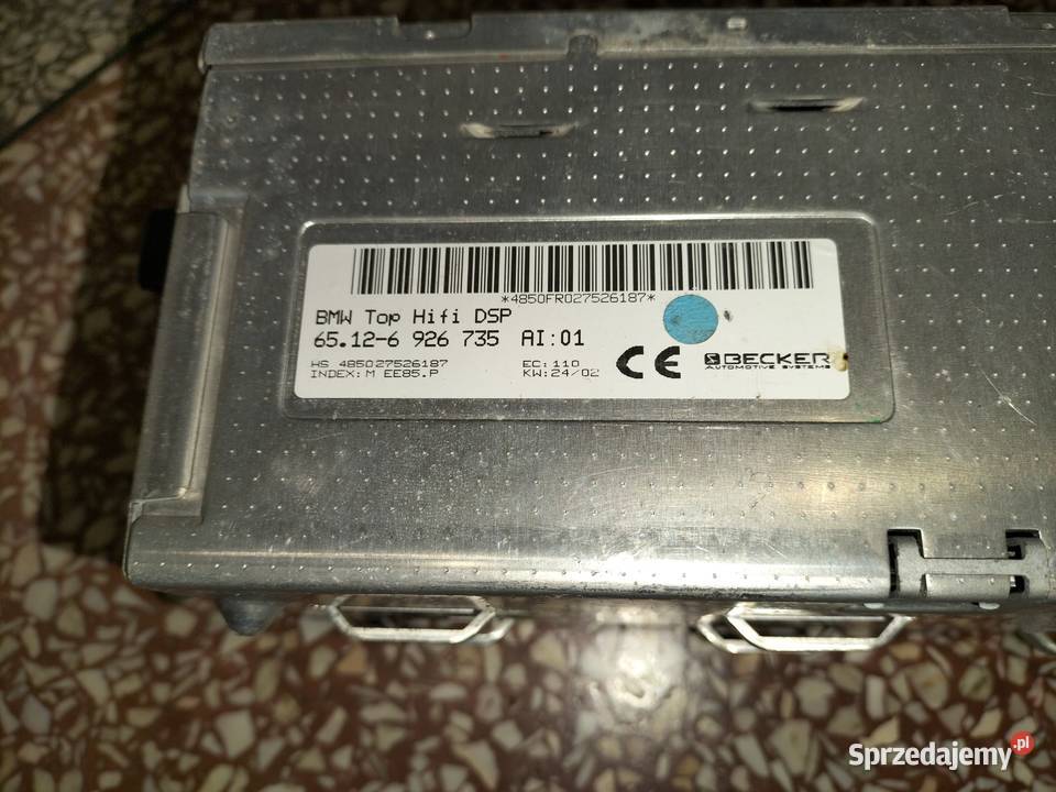 Wzmacniacz L7 TOP HI FI DSP BMW E65 E66 E67 osobowe Poręba