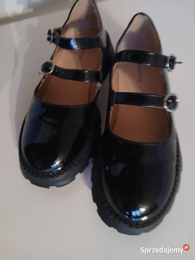 Lakierki czarne dziewczynki 35 Ciechocinek