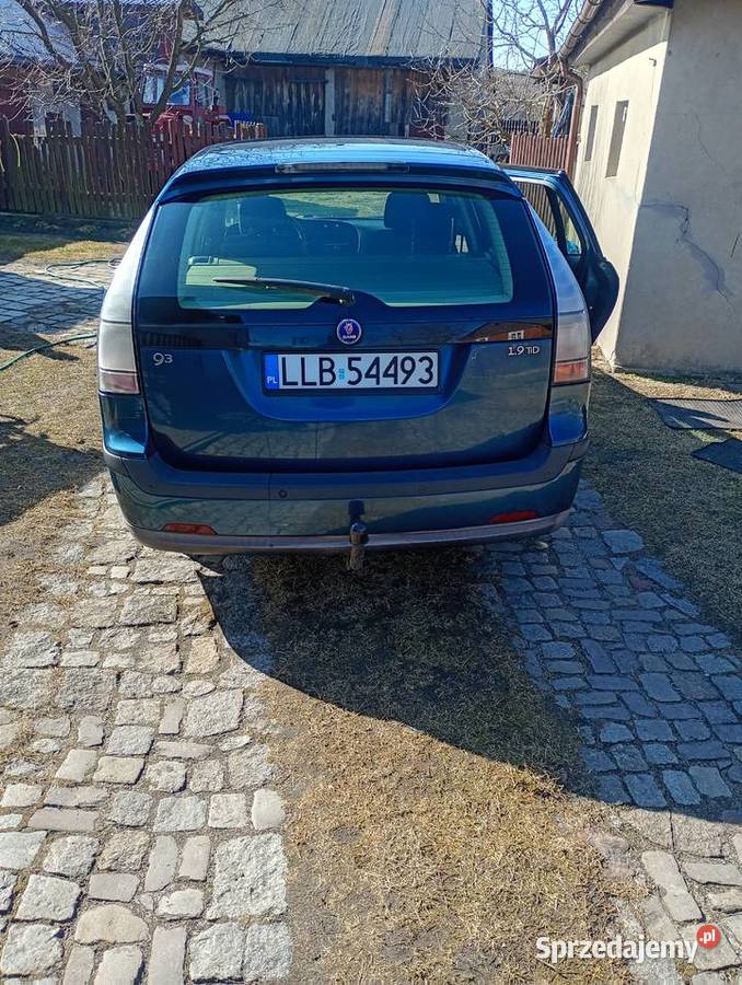 Saab 93 niebieski