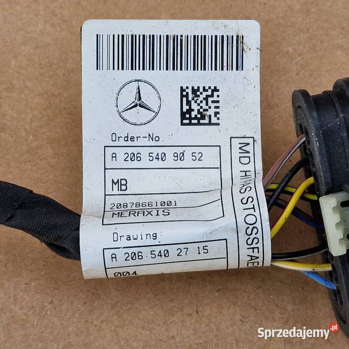 MERCEDES CKLASA W206 WIĄZKA PDC A2065409052 Bieleń