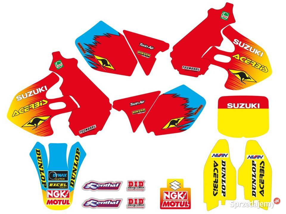 OKLEINA SUZUKI RM 125250 POSZYCIE SIEDZENIA Mrągowo