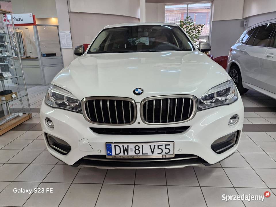 BMW X6 XDrive 35I 306 FVAT 23 Hak Gwarancja kurtyny powietrzne X6 dolnośląskie Wrocław