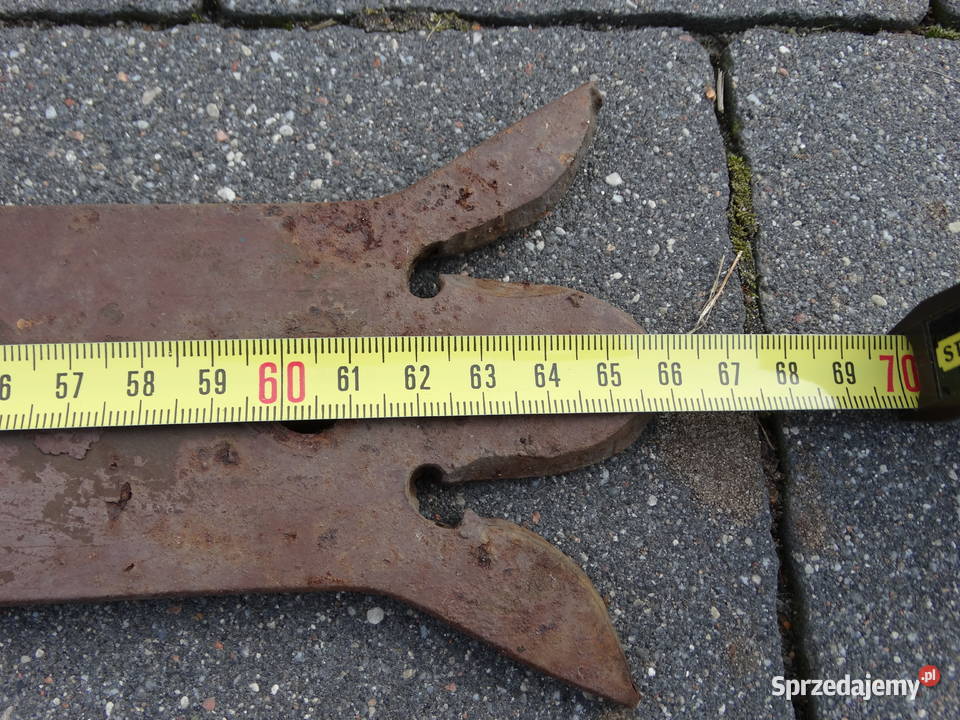 Stare duże metalowe zawiasy ręczna robota Tarnogród