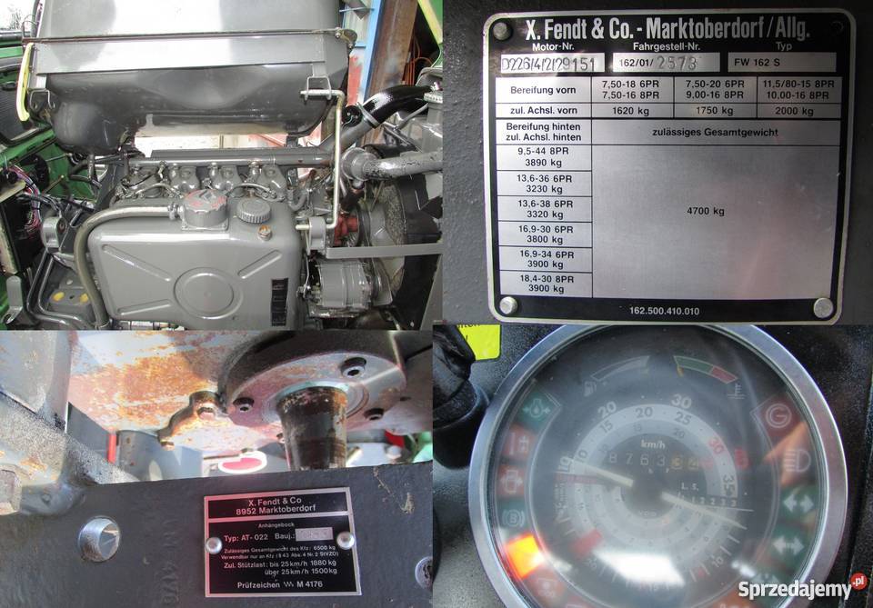 Ciagnik FENDT 305 LS Turbomatik Farmer z Austrii Napęd 2x4 Ciągniki Rolnictwo Miechów