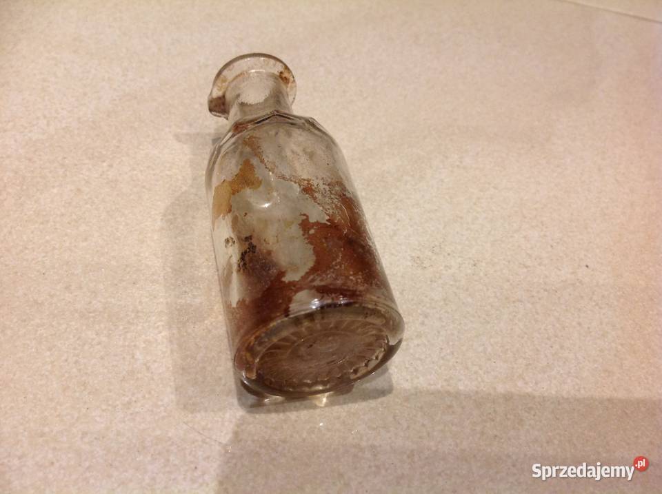 Mała Buteleczka Szklana Niemiecka Apteczna STARA Nowa Sól sprzedam