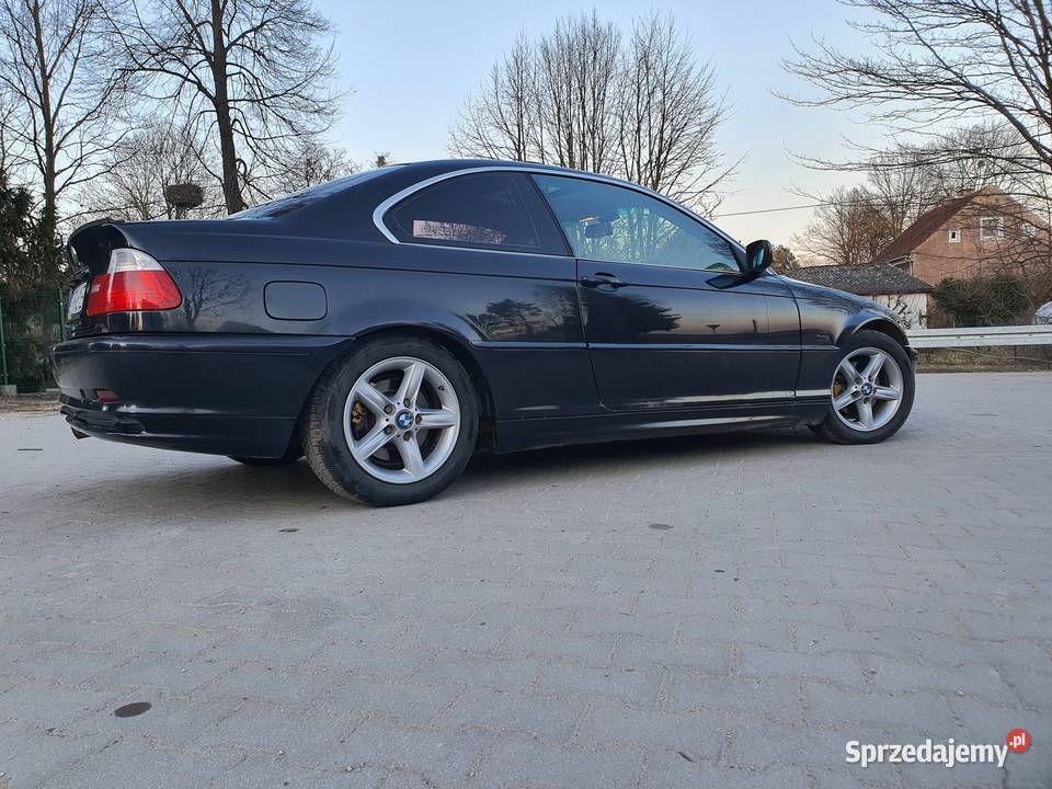 BMW e46 323CI Coupe R6 25 benzyna LPG hak klima Seria 3 Olsztyn