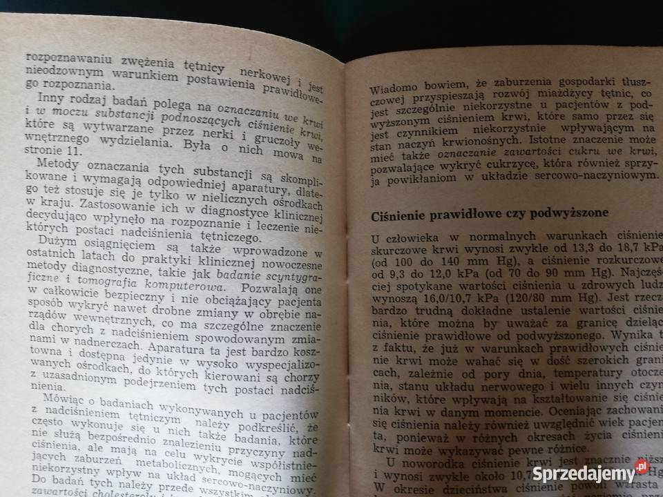 żyć z nadciśnieniem tętniczym Januszewicz ISBN 8320006120 małopolskie Kraków sprzedam
