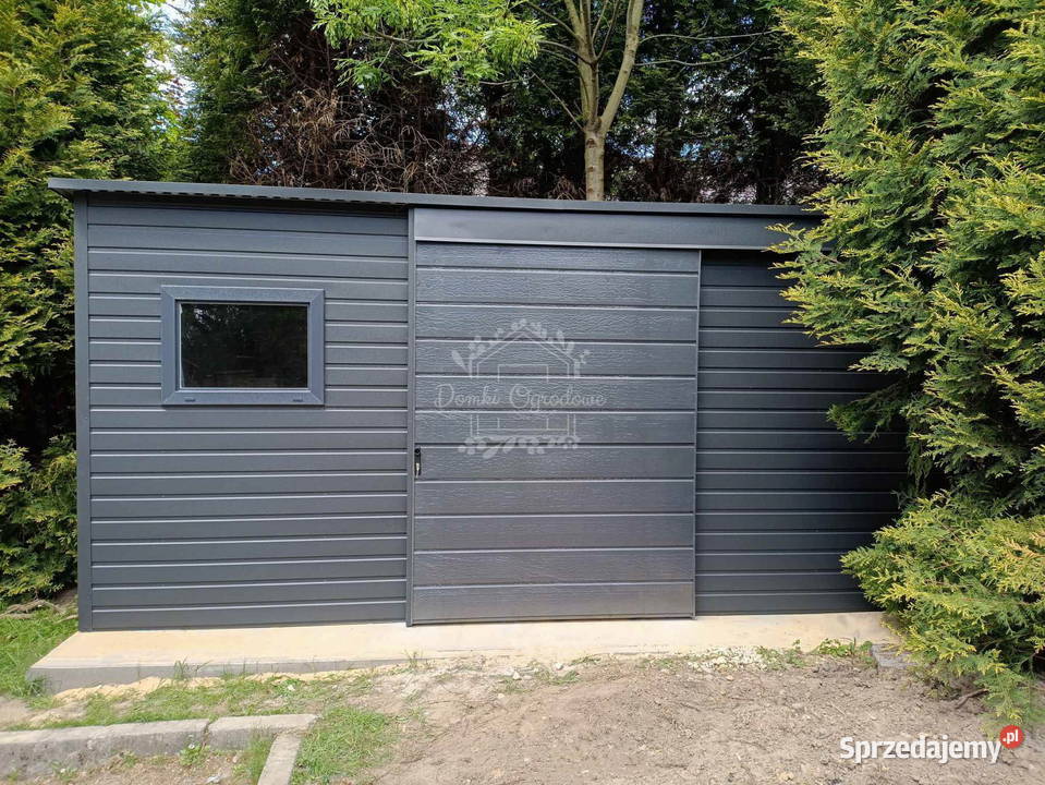 Schowek domek ogrodowy 4x2m drzwi przesuwne Bydgoszcz