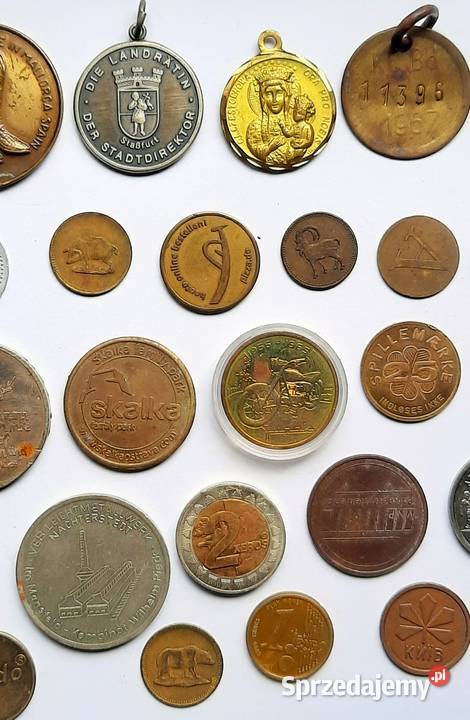 Zestaw Numizmatów Żetonów 44 Gliwice