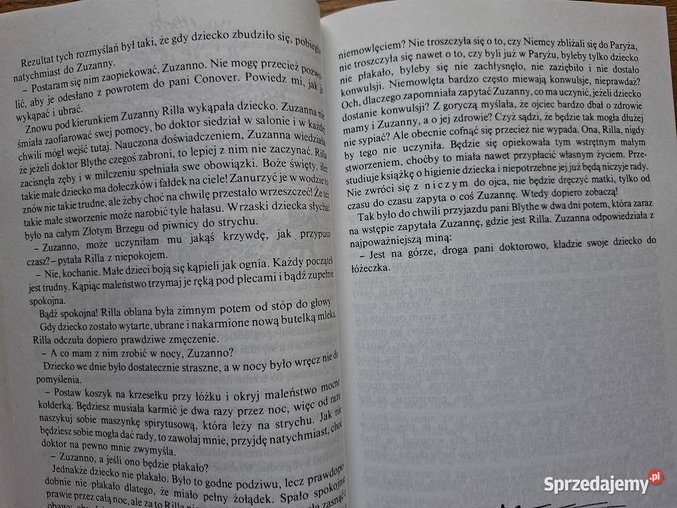 Rilla ze Złotego Brzegu Lucy Maud Montgomery miękka Kraków sprzedam