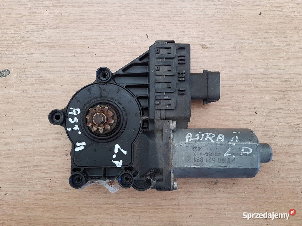 OPEL ASTRA II G SILNICZEK SZYBY LEWY PRZOD wielkopolskie Turek