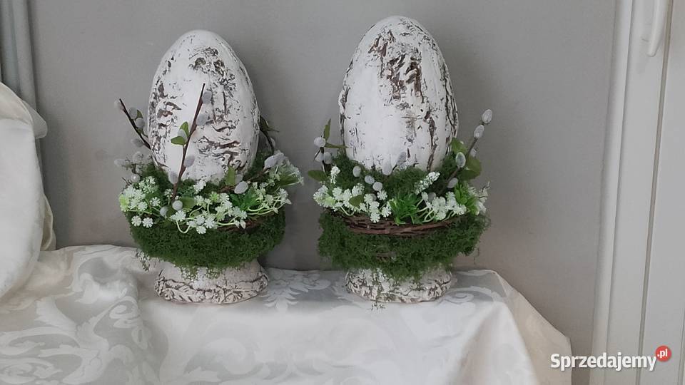 Jaja wielkanocne na mchu Częstochowa