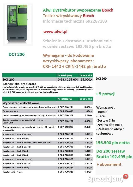 Eps 200 A przerobiony na Eps 205 stół probierczy śląskie
