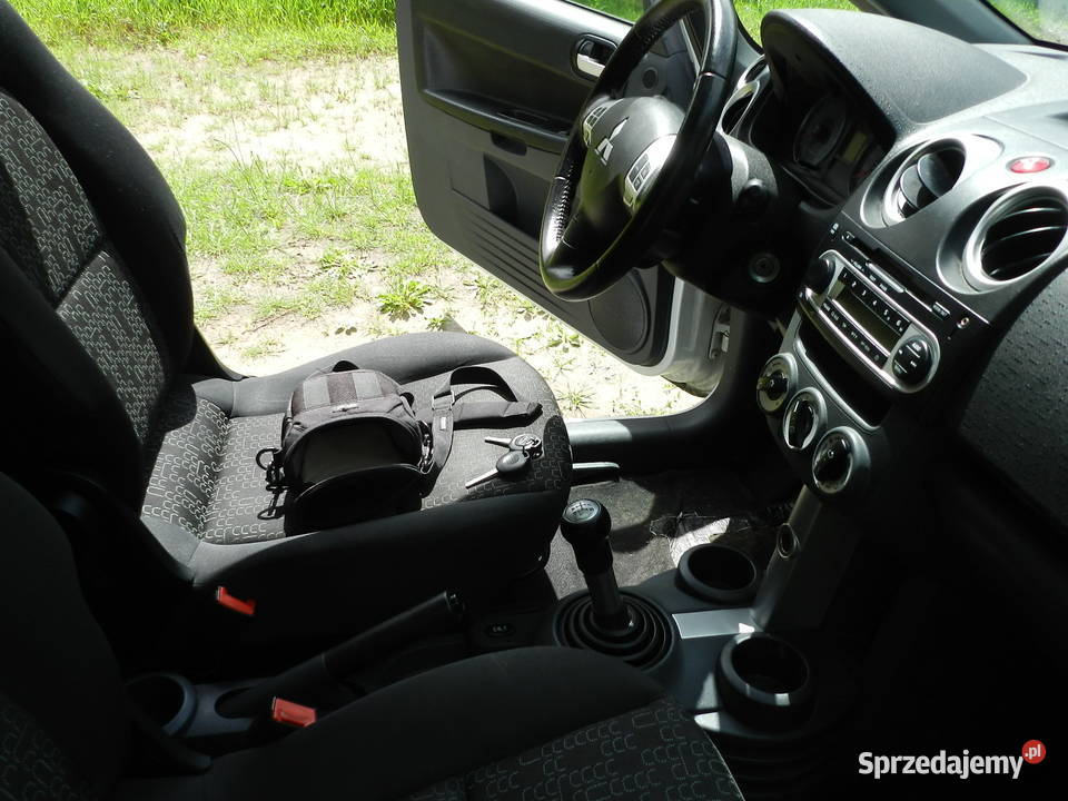 Mitsubishi Colt VII 13 śliczny wyposażony Pewny biały Puszczykowo