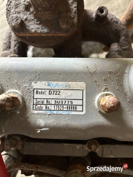 Silnik Kubota model D722 sprzedam