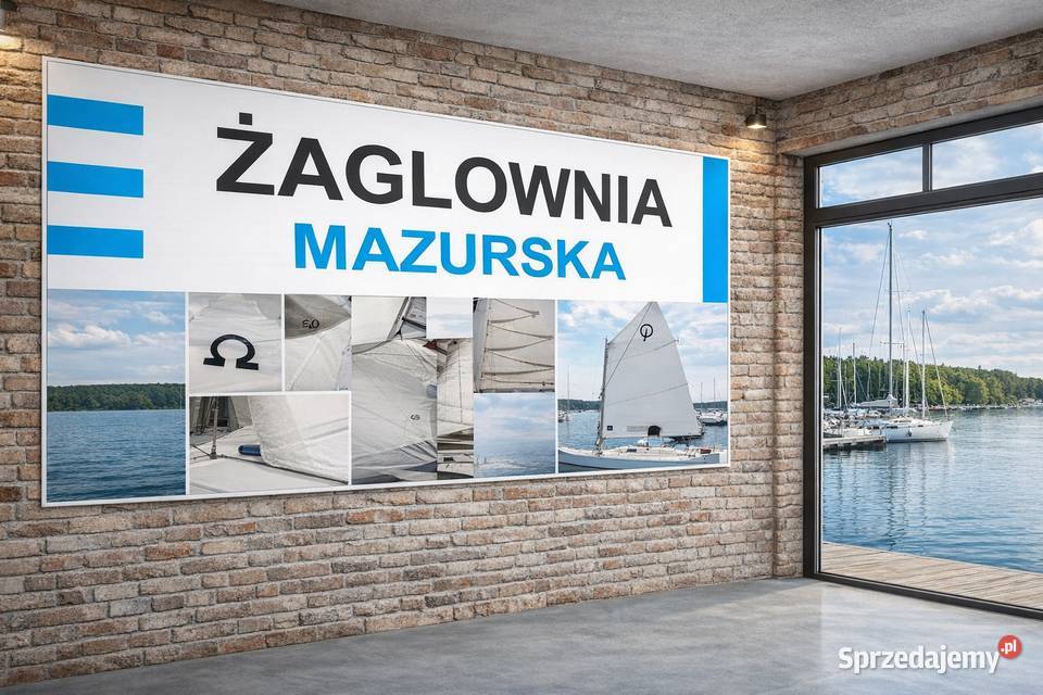 Żagiel FOK do łódki Phobos 24 Żaglownia Mazurska