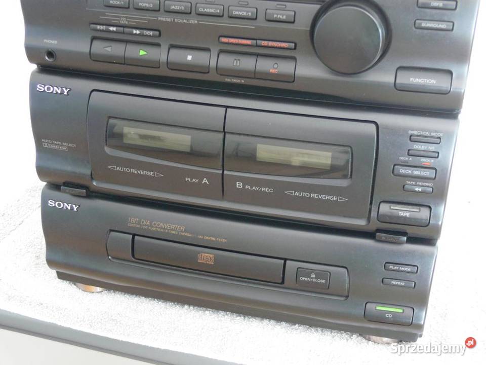 Wieża Sony HCDN300 mocna WYSYŁKA Jasło