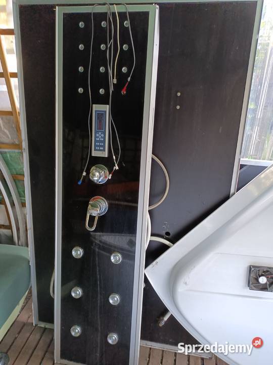 Wannokabina prysznicowa z hydromasażem biały Świebodzin