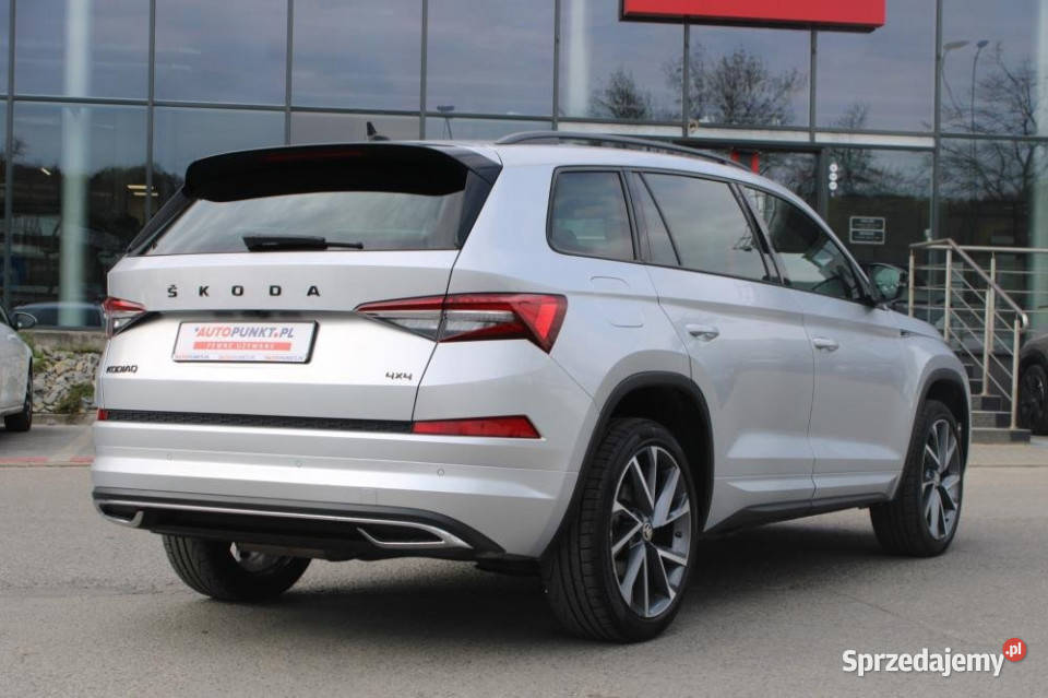 Skoda Kodiaq 2022r Alcantara El Fotel Asystenci Kraków sprzedam