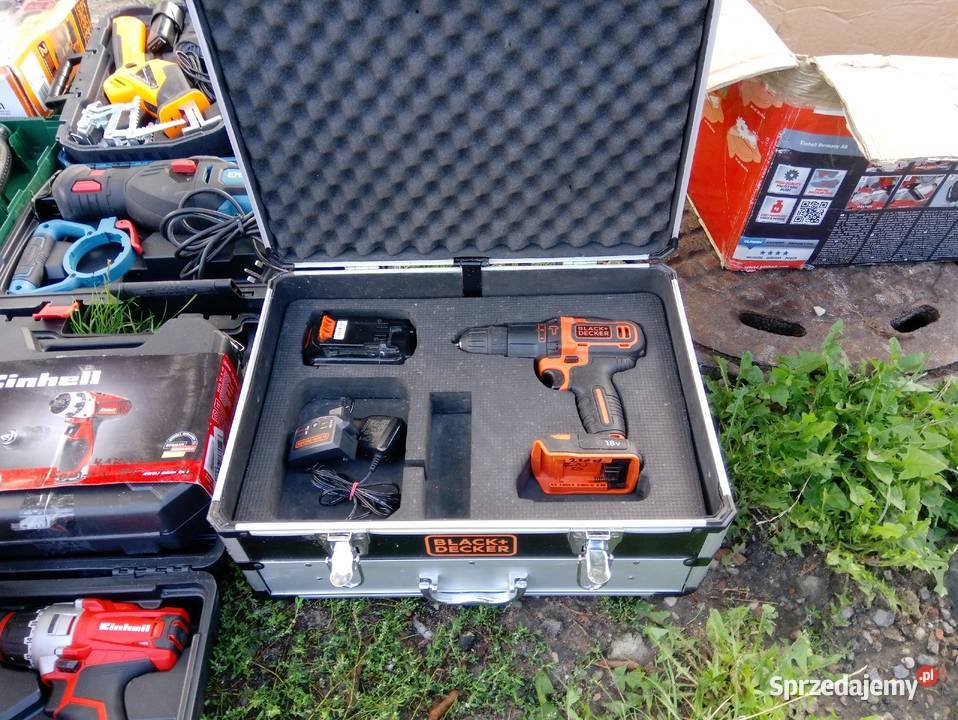 wiertarkowkrętarja BlackDecker z udarem nowa Akumulatorowe Kazuń-Bielany