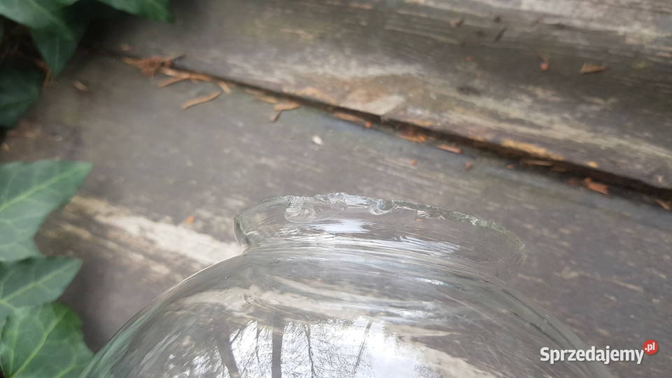 Stary kryształowy klosz do lampy śląskie Myszków
