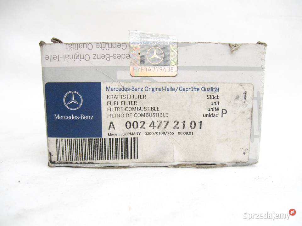 FILTR Paliwa MERCEDES A0024772101 ORYGINAL Części Szczecinek