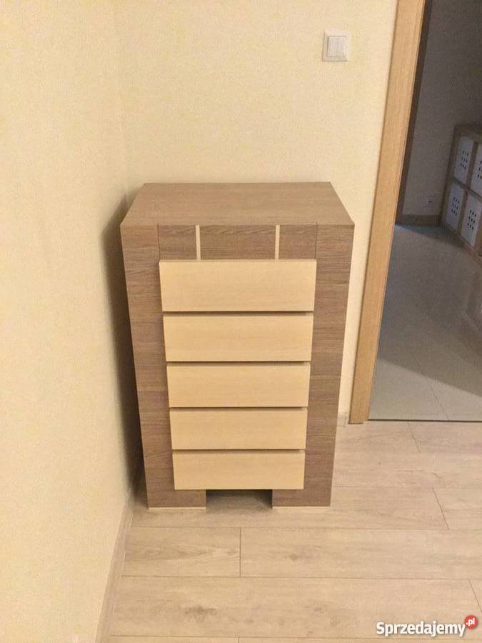 Komoda Modern VOX Szary Dąb STAN IDEALNY Nowa 63cm Gdańsk