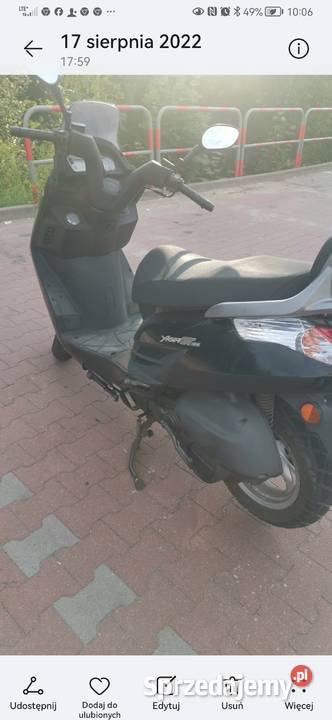 Skuter Kymco yager 125 nieuszkodzony dolnośląskie sprzedam