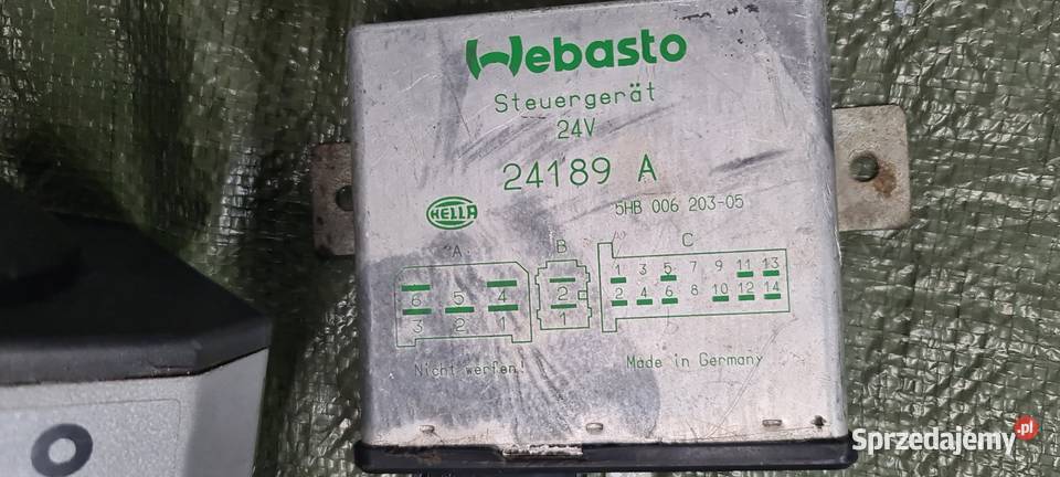 Ogrzewanie Postojowe Webasto HL24 24V 18w 24kw Swadzim