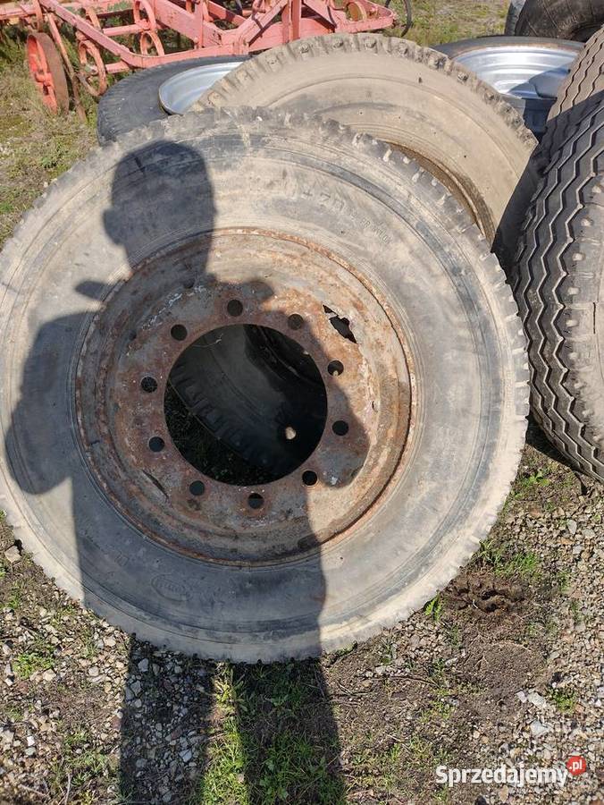 Opona R 20 x 100 ładne 16 płócienne Radialki Spławy Pierwsze