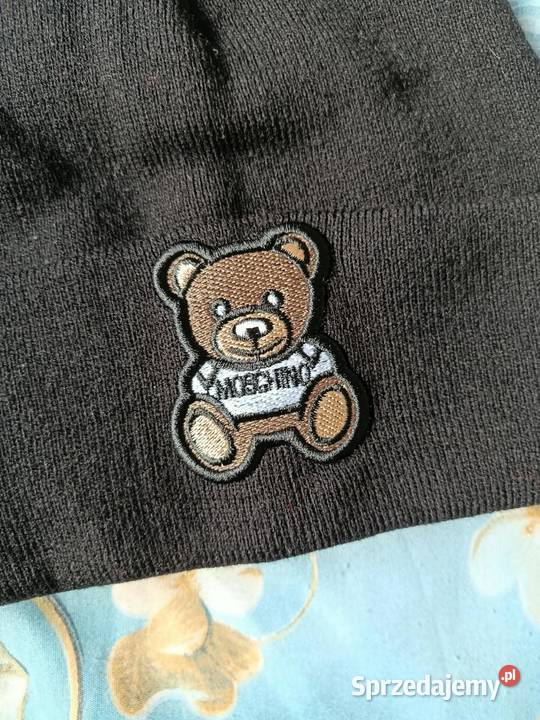 Czapka zimowa Moschino kolor czarny UNI Białystok