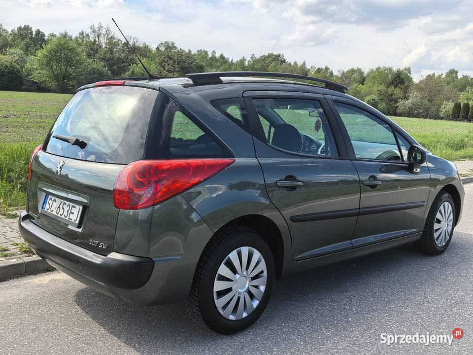 Peugeot 207BenzynaBezwypadkowyOrgLakierKlima Kielce