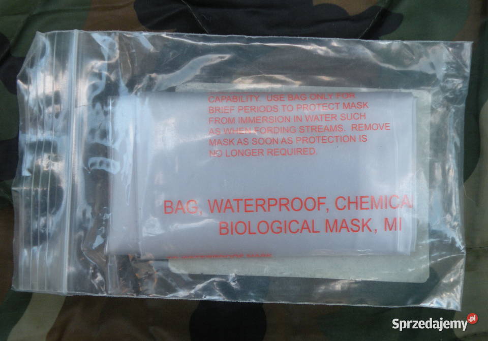 Worek przeprawowy do maski
