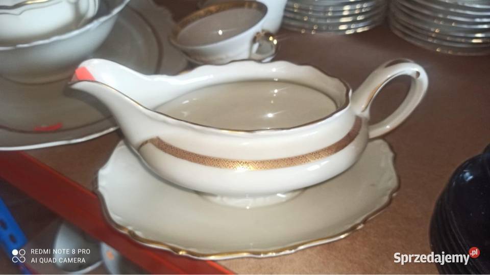 Filiżanka z talerzykiem deserowym Karskrona