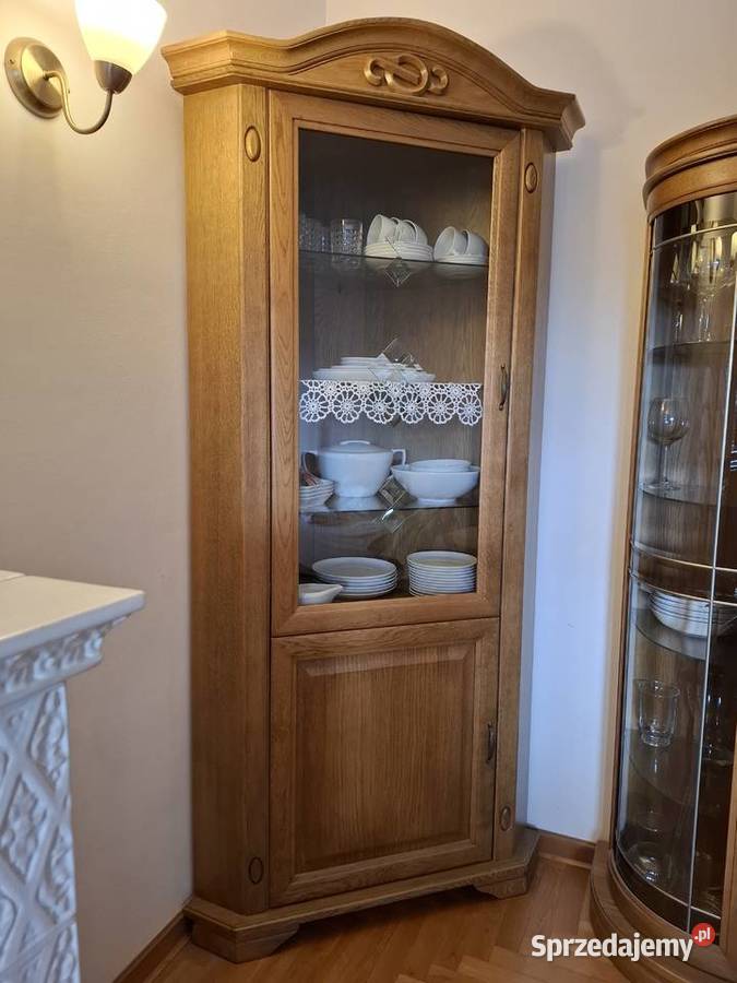 Witryna narożna szafka regał 75cm Warszawa sprzedam