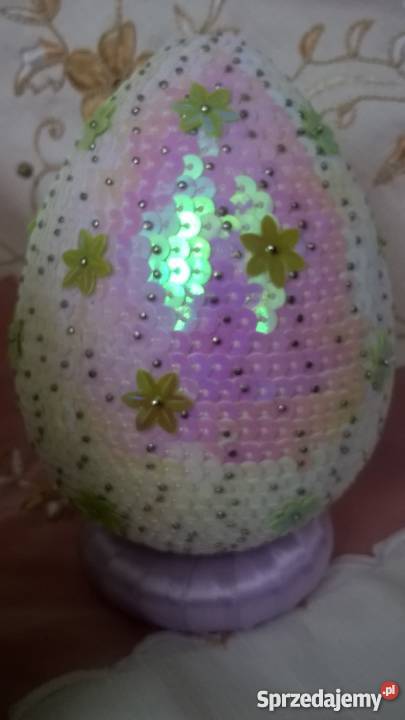 jajko pisanka styropian Wielkanoc 12 rękodzieło mazowieckie Sierpc