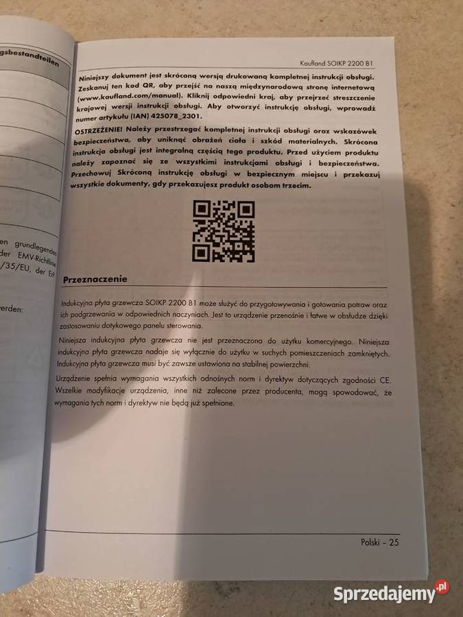 Płyta grzewcza kuchenka indukcyjna Switch On Kraków