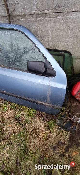 Drzwi golf 3 III prawe przednie kompletne Części samochodowe łódzkie Sieradz