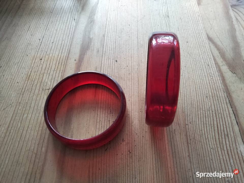 Bransoletka kolor ciemny czerwony Dla kobiet wielkopolskie