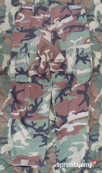 Spodnie bdu woodland medium regular Wrocław sprzedam