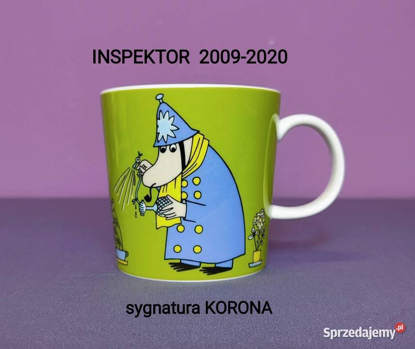 Muminki KUBEK Moomin Arabia Finland sygnatura Jasień