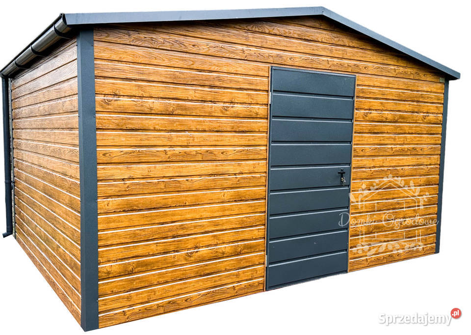 Domek Ogrodowy Schowek Garaż 4x3 Antracyt Domki narzędziowe Morąg