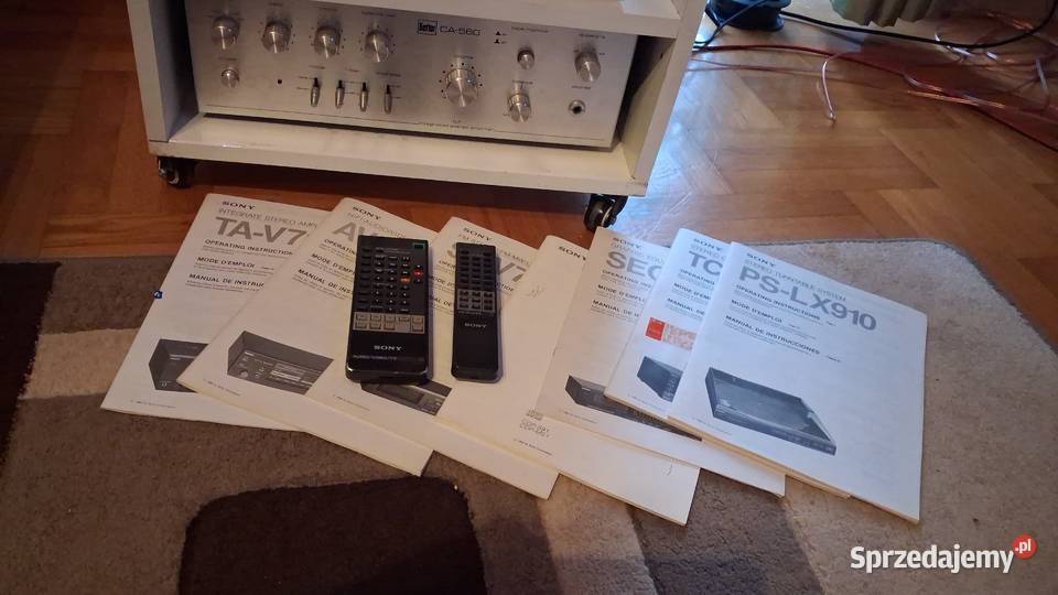 Wieża Sony Prestiż 7 elementów podkarpackie Mielec