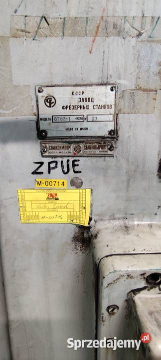 Frezarka uniwersalna 6T831 Stanko Włoszczowa