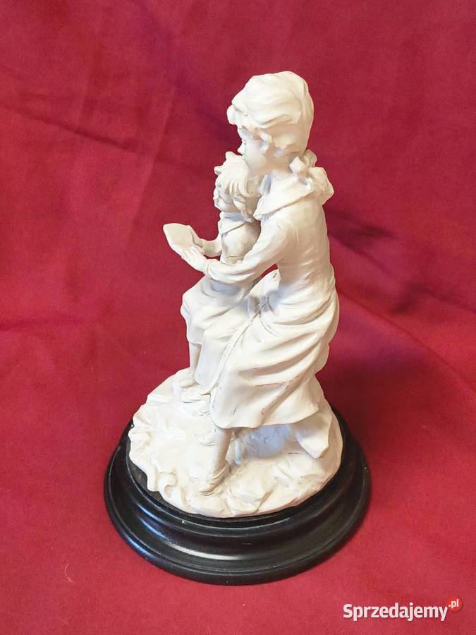 Zabytkowa figura alabastrowa scena czytania Chorzew