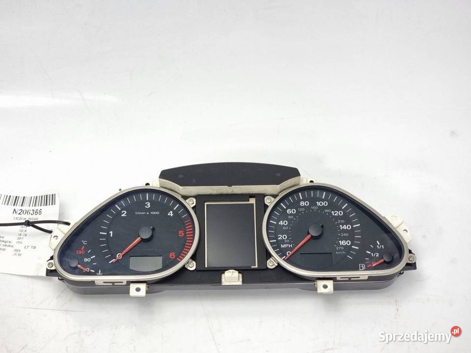 LICZNIK ZEGAR AUDI A6 C6 5550007301 Pozostałe Lipno