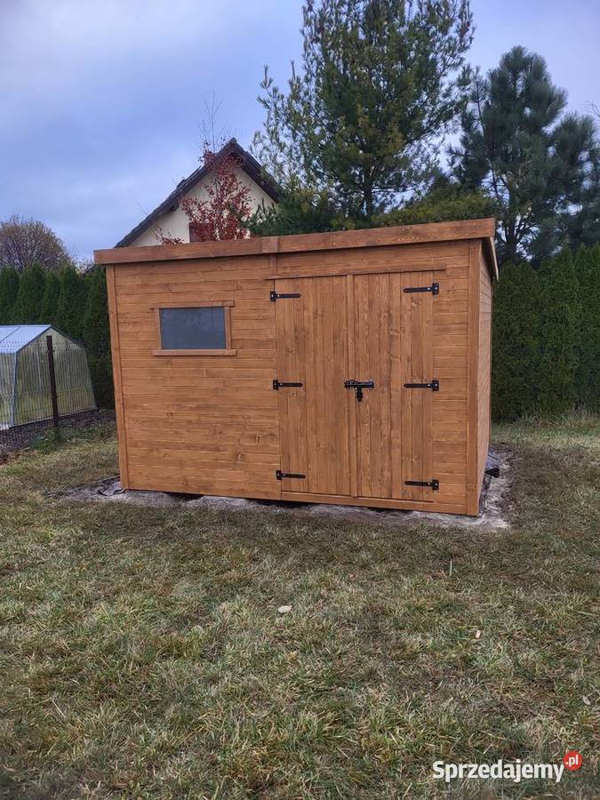 Domek ogrodowy nowoczesny 3x3 montaż