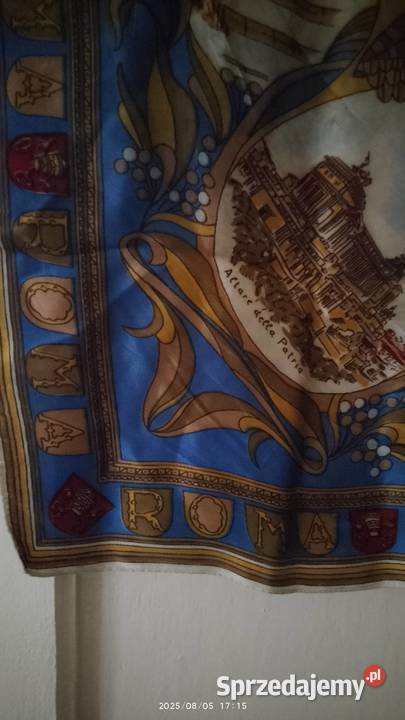 Apaszka z motywami Rzymu Nakło nad Notecią sprzedam